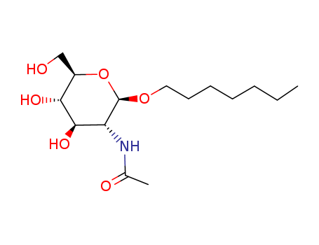 HEPTYL 2-ACETAMIDO-2-DEOXY-BETA-D-GLUCOPYRANOSIDE