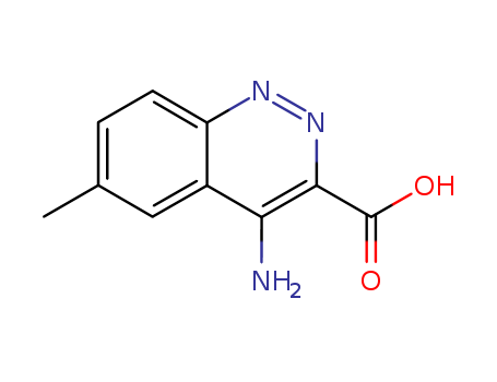3-CINNOLINECARBOXYLIC ACID 4-AMINO-6-METHYL-