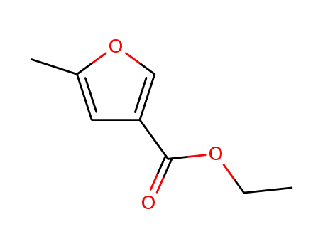 Molecular Structure of 26501-83-7 (5-methyl-furan-3-carboxylic acid ethyl ester)