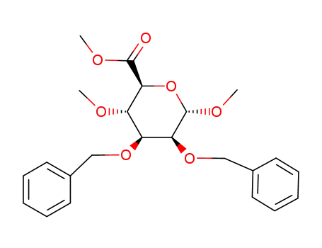 methyl (methyl 2,3-di-O-benzyl-4-O-methyl-α-D-mannopyranosid)uronate