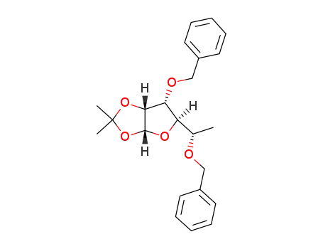 (3aR,5R,6R,6aR)-6-Benzyloxy-5-((S)-1-benzyloxy-ethyl)-2,2-dimethyl-tetrahydro-furo[2,3-d][1,3]dioxole