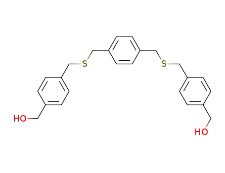 {4-[4-(4-Hydroxymethyl-benzylsulfanylmethyl)-benzylsulfanylmethyl]-phenyl}-methanol