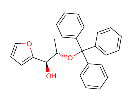 (1R,2S)-1-Furan-2-yl-2-trityloxy-propan-1-ol