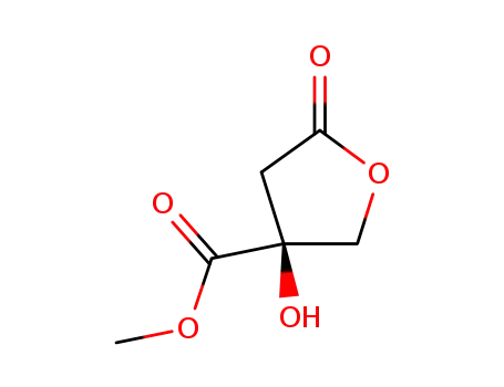 3-푸란카르복실산,테트라히드로-3-히드록시-5-옥소-,메틸에스테르,(S)-(9CI)