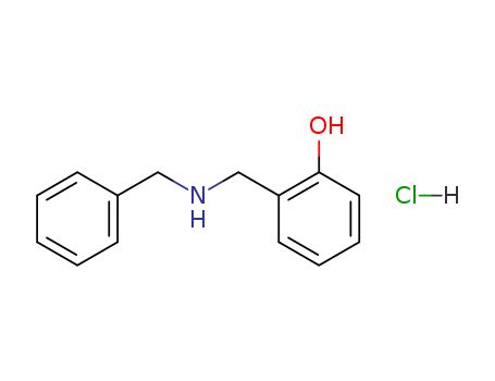 Phenol,2-[[(phenylmethyl)amino]methyl]-, hydrochloride (1:1) cas  73057-58-6