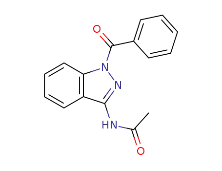 N-(1-Benzoyl-1H-indazol-3-yl)-acetamide