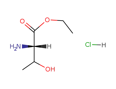 hydrochloride of the ethyl ester of threonine