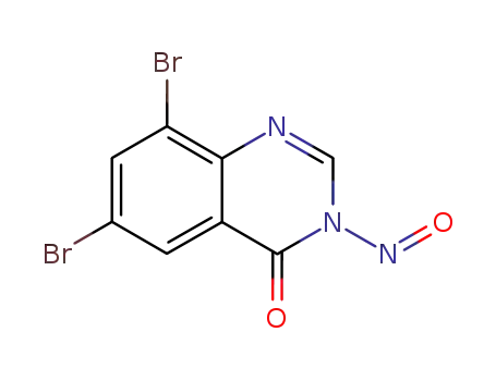 Molecular Structure of 108181-95-9 (3-nitroso-6,8-dibromoquinazolin-4(3H)-one)
