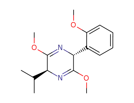 (2S,5R)-2-Isopropyl-3,6-dimethoxy-5-(2-methoxy-phenyl)-2,5-dihydro-pyrazine