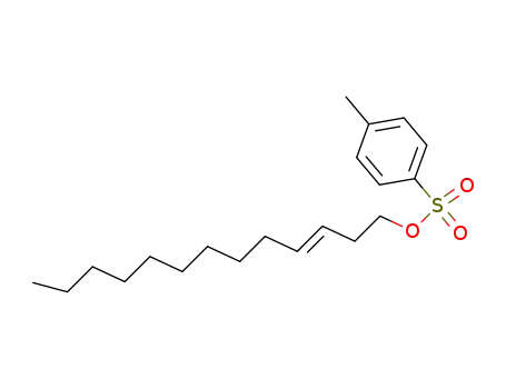 Molecular Structure of 115018-37-6 (3-Tridecen-1-ol, 4-methylbenzenesulfonate, (E)-)