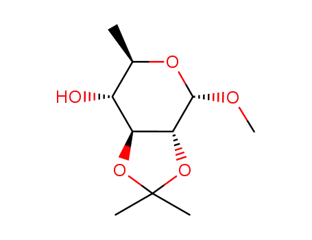 methyl 6-deoxy-2,3-O-isopropylidene-α-D-glucopyranoside