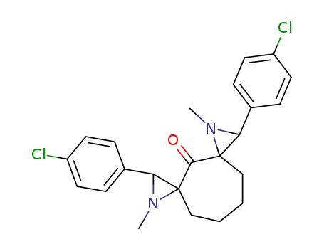2,7-Bis-(4-chloro-phenyl)-1,6-dimethyl-1,6-diaza-dispiro[2.1.2.4]undecan-4-one
