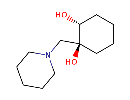 1,2-CYCLOHEXANEDIOL,1-(PIPERIDIN-1-YLMETHYL)-,CIS-CAS