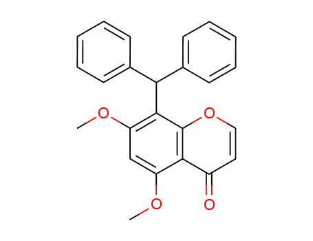 5,7-dimethoxy-8-(diphenylmethyl)chromone