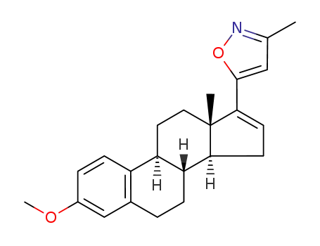 3-methoxy-17-(3-methylisoxazol-5-yl)estra-1,3,5<sup>(10)</sup>,16-tetraene