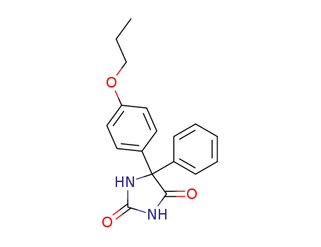 5-Phenyl-5-(4-propoxy-phenyl)-imidazolidine-2,4-dione