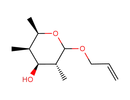 allyl-α,β-2,4,6-trideoxy-2,4-di-C-methyl-3-hydroxy-D-galactopyranoside