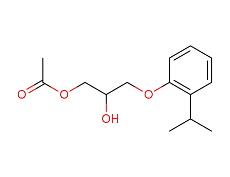 1-acetoxy-3-(2-isopropylphenoxy)propan-2-ol