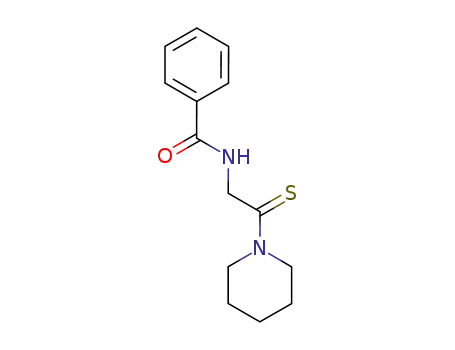 Benzamide, N-[2-(1-piperidinyl)-2-thioxoethyl]-