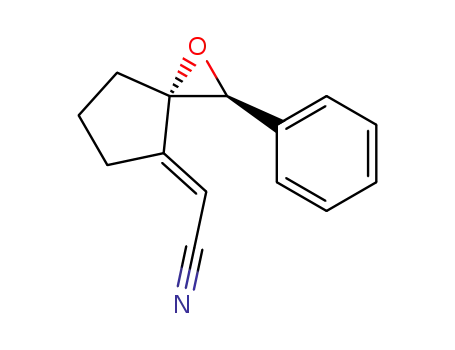 4-(E-Cyanmethylen)-2(E)-phenyl-1-oxaspiro<2,4>heptan