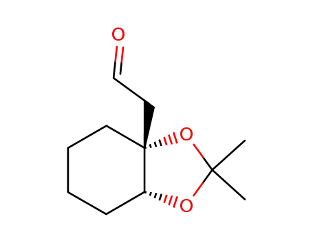 ((3aR,7aR)-2,2-Dimethyl-tetrahydro-benzo[1,3]dioxol-3a-yl)-acetaldehyde
