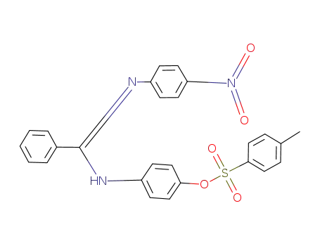 N-<4-(4-Methylphenylsulfonyloxy)phenyl>-N'-(4-nitrophenyl)benzamidin