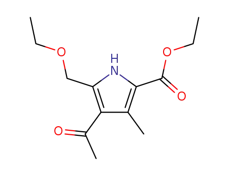 ethyl 4-acetyl-5-ethoxymethyl-3-methylpyrrole-2-carboxylate