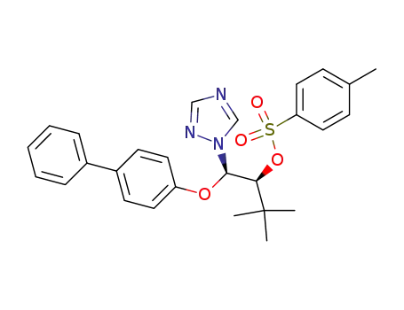 Toluene-4-sulfonic acid (S)-1-[(R)-(biphenyl-4-yloxy)-[1,2,4]triazol-1-yl-methyl]-2,2-dimethyl-propyl ester