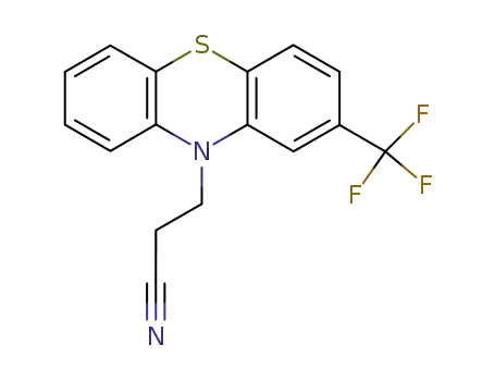 3- (2- 트리 플루오로 메틸 -10H- 페 노티 아진 -10- 일) 프로피 오노 니트릴