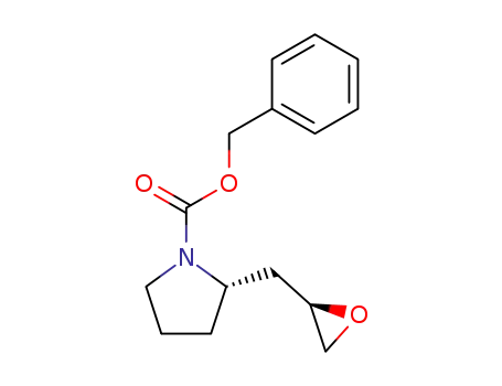 (2S-(2R))-1-benzyloxycarbonyl-2-(2,3-epoxypropyl)pyrrolidine