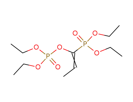phosphoric acid 1-diethoxyphosphoryl-propenyl ester diethyl ester