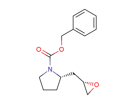 (2S-(2S))-1-benzyloxycarbonyl-2-(2,3-epoxypropyl)pyrrolidine
