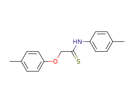 Ethanethioamide, 2-(4-methylphenoxy)-N-(4-methylphenyl)-