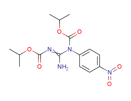 Carbamic acid,
[imino[[(1-methylethoxy)carbonyl]amino]methyl](4-nitrophenyl)-,
1-methylethyl ester