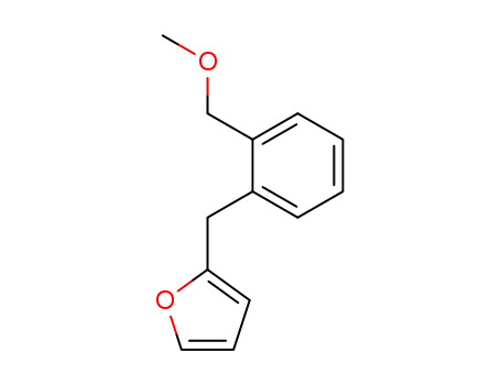 Furan, 2-[[2-(methoxymethyl)phenyl]methyl]- CAS No  143722-58-1