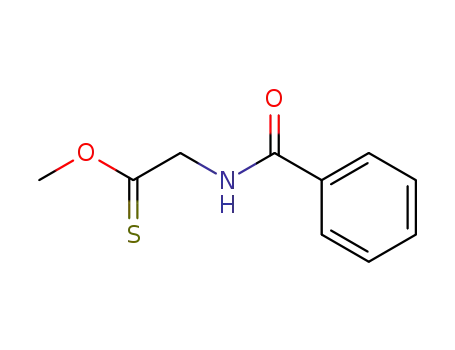 Molecular Structure of 2979-56-8 (methyl thionohippurate)