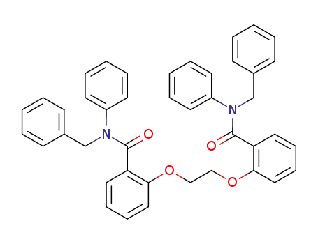Molecular Structure of 86096-73-3 (2,2'-<1,2-Ethandiylbis(oxy)>bis<N-benzyl-N-phenylbenzamid>)