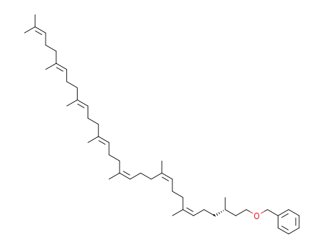 bbenzyl ether of 3(S),7,11,15,19,23,27,31-octamethylditriaconta-6Z,10Z,14Z,18E,22E,26E,30-heptaen-1-ol