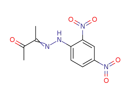 Molecular Structure of 2256-00-0 (Diacetyl 2,4-Dinitrophenylhydrazone)