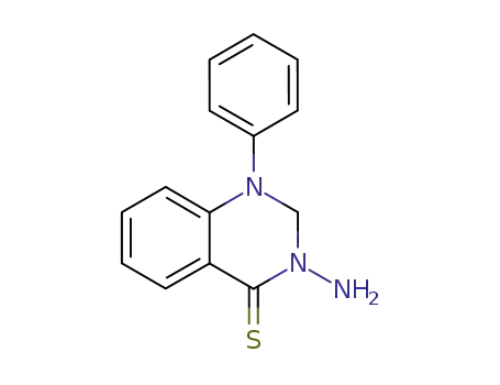 Molecular Structure of 83388-53-8 (4(1H)-Quinazolinethione, 3-amino-2,3-dihydro-1-phenyl-)