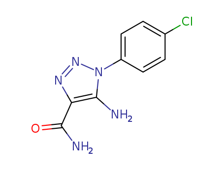 5-amino-1-(4-chlorophenyl)-1H-1,2,3-triazole-4-carboxamide