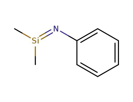 Molecular Structure of 59239-77-9 (Benzenamine, N-(dimethylsilylene)-)
