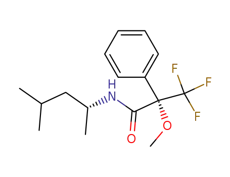 (S)-N-((R)-1,3-Dimethyl-butyl)-3,3,3-trifluoro-2-methoxy-2-phenyl-propionamide