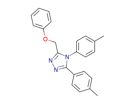 3,4-BIS(4-METHYLPHENYL)-5-(PHENOXYMETHYL)-4H-1,2,4-TRIAZOLE