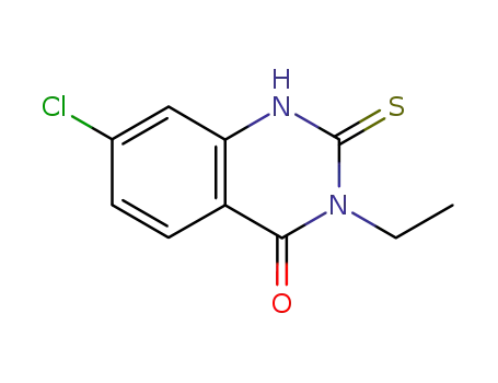 4(1H)-Quinazolinone, 7-chloro-3-ethyl-2,3-dihydro-2-thioxo-