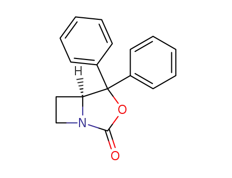 3-Oxa-1-azabicyclo[3.2.0]heptan-2-one, 4,4-diphenyl-, (R)-