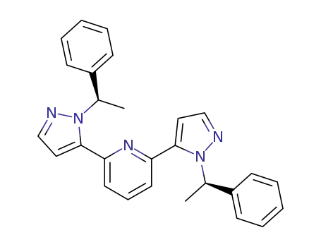 (+)-2,6-Bis<1-(1-phenylethyl)-5-pyrazolyl>pyridin