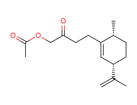 (1R,4S)-2-(4-acetoxy-3-oxobutyl)-p-mentha-2,8-diene