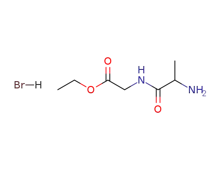 Glycine, N-L-alanyl-, ethyl ester, monohydrobromide