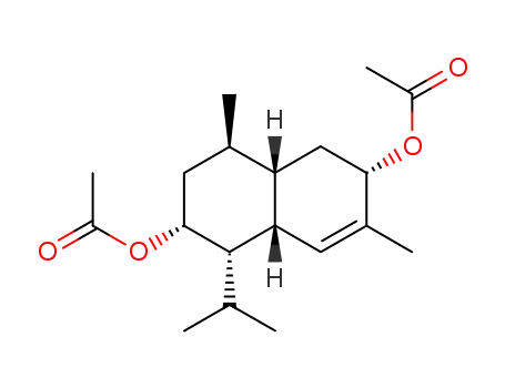 Acetic acid (1S,2R,4R,4aS,6S,8aR)-6-acetoxy-1-isopropyl-4,7-dimethyl-1,2,3,4,4a,5,6,8a-octahydro-naphthalen-2-yl ester